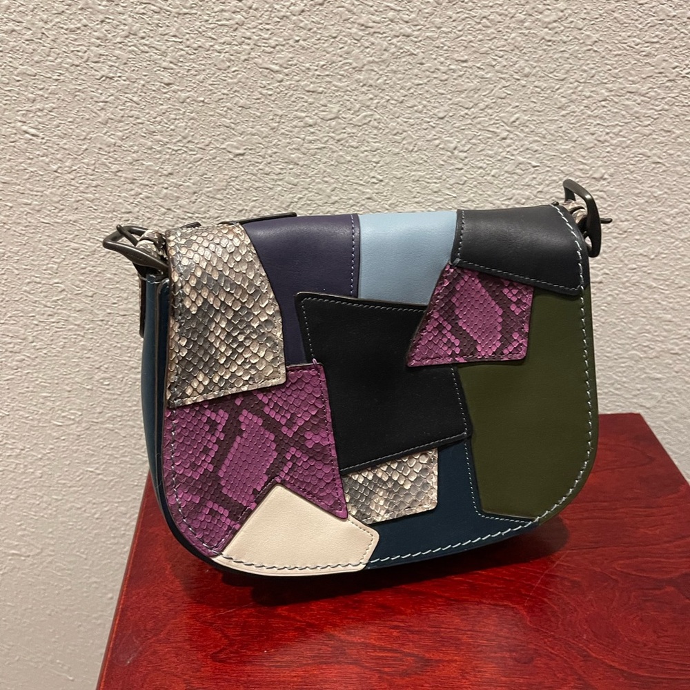 SOLD…….Coach Saddle bag